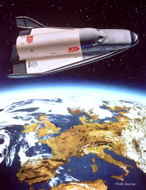 history of hermes space shuttle